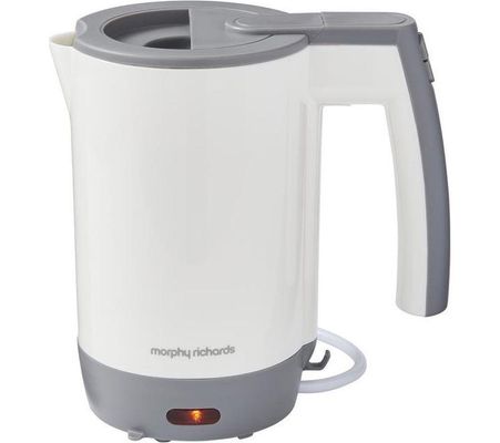 MORPHY RICHARDS 107001 Compact Travel Jug Kettle - White, White