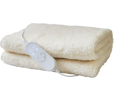 MORPHY RICHARDS EverCosy Fleece Electric Underblanket - Cream, 150 x 140 cm