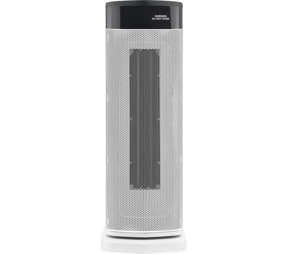 MORPHY RICHARDS HeatFlux Hot & Cool Ceramic Fan Heater - White, White - Image 1
