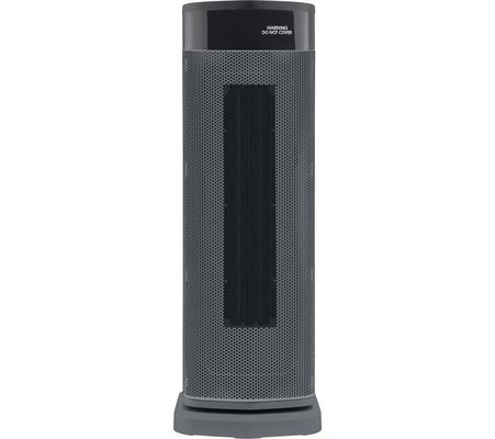 MORPHY RICHARDS HeatFlux Hot & Cool Ceramic Fan Heater - Grey, Silver/Grey