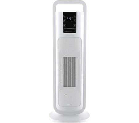 MORPHY RICHARDS HeatFlux Hot & Cool Ceramic Fan Heater - White, White