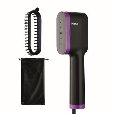 TOWER T22038LIL Digital Clothes Steamer - Lilac, Purple