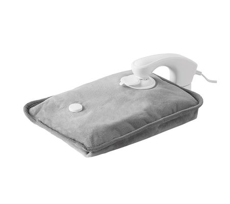 CARMEN Spa Rechargeable Hot Water Bottle - Grey, Silver/Grey