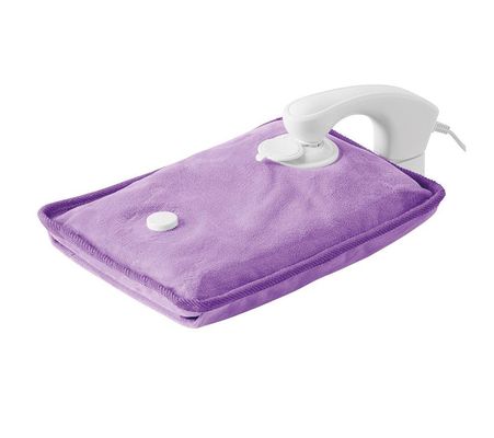 CARMEN Spa Rechargeable Hot Water Bottle - Lilac, Purple