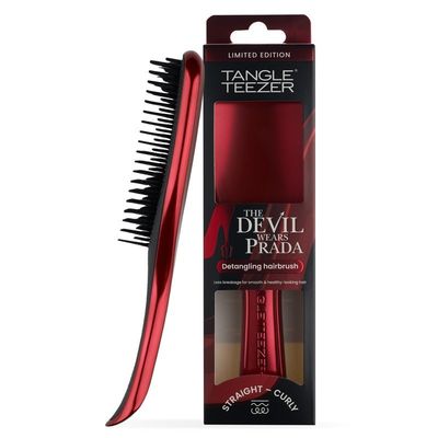 Tangle Teezer The Ultimate Detangler Chrome - The Devil Wears Prada Red