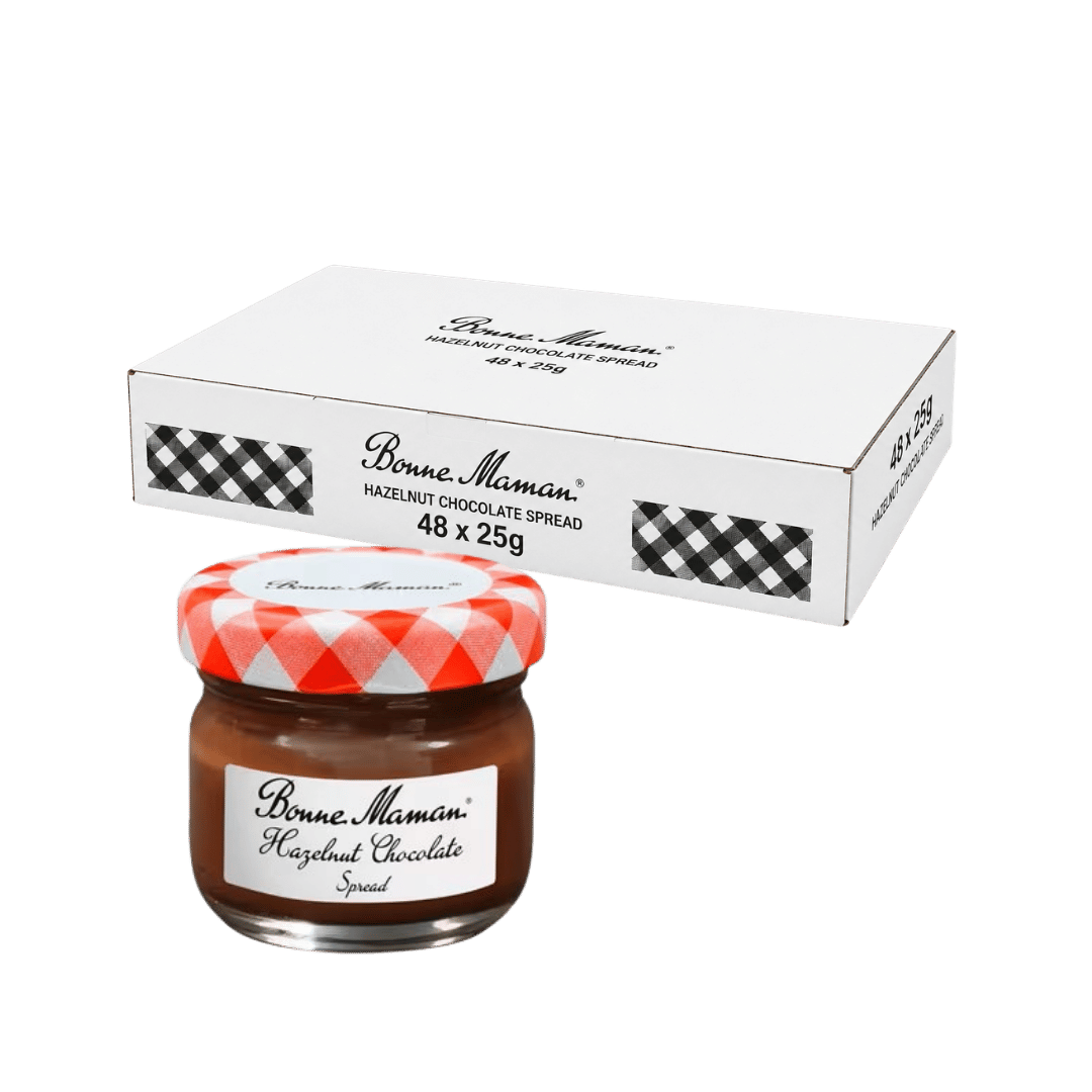 Bonne Maman Hazelnut Chocolate Spread 48 x 25g - Image 1