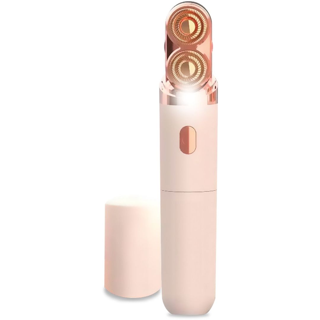 JML NuYou Body and Face Dry Hair Remover - Blush, White,Pink - Image 1