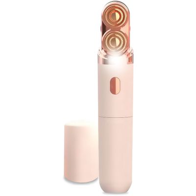 JML NuYou Body and Face Dry Hair Remover - Blush, White,Pink