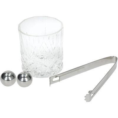 BarCraft 4 Piece Whiskey Set