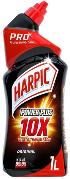 Harpic Powerplus 10 X Clean & Protect Original Toilet Cleaner Gel