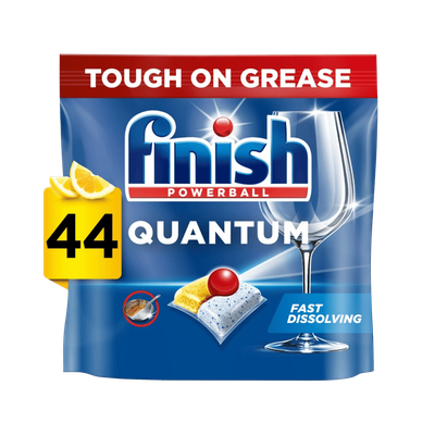 Finish Quantum Dishwasher Tablets Lemon 44's