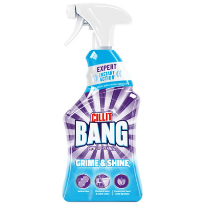 Cillit Bang Grime and Shine Multipurpose Power Cleaner 750ml (Pack of 6) 3283329