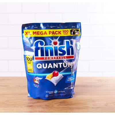 Finish Quantum All in One Dishwasher Tablets - 100