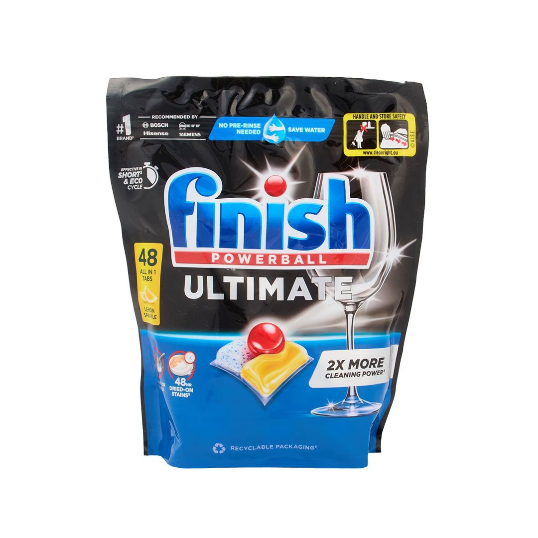 Finish Ultimate Dishwasher Tablets - 48 - Image 1