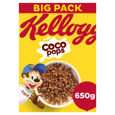 Kellogg's Coco Pops Chocolate Breakfast Cereal 650g - Thumbnail 2
