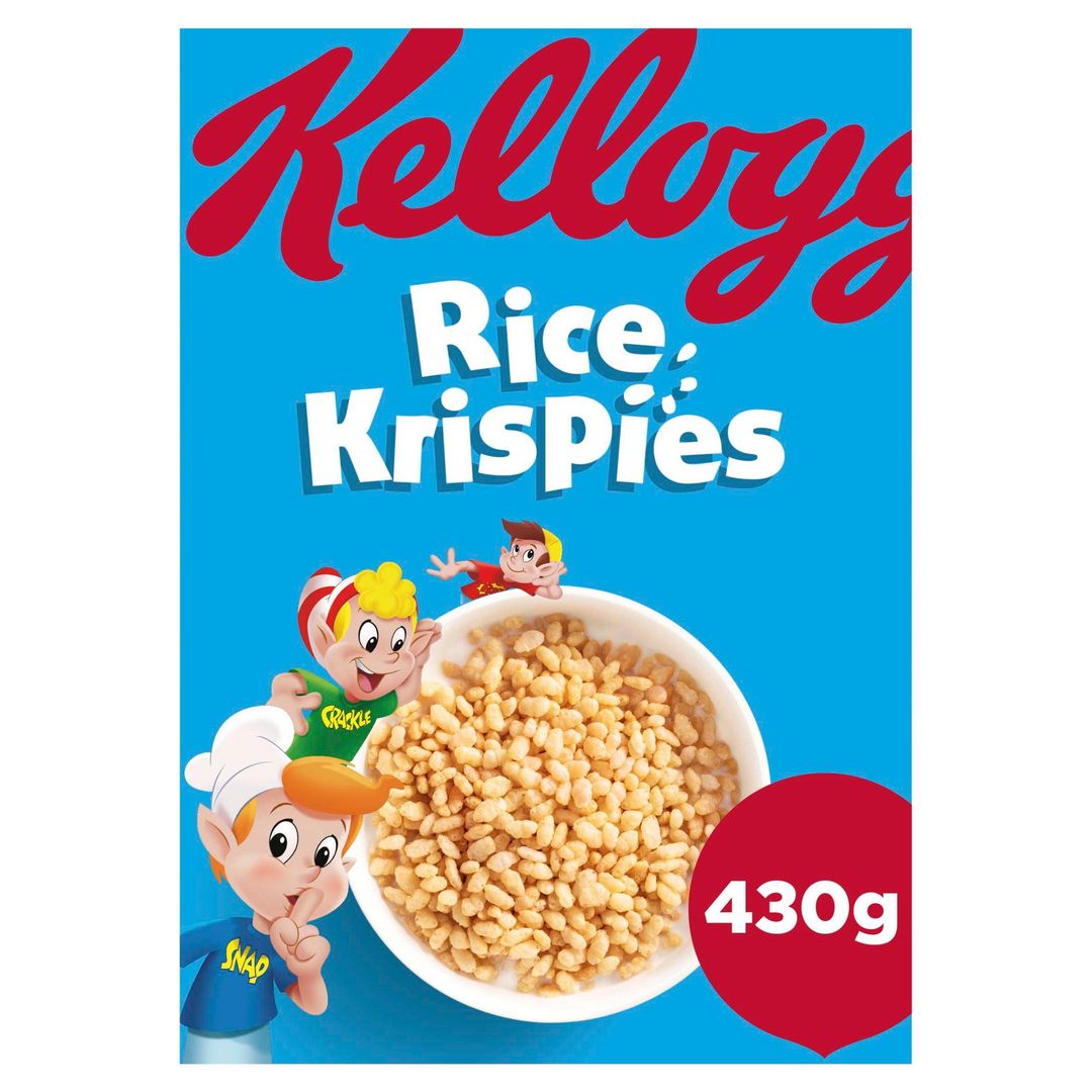 Kellogg's Rice Krispies Breakfast Cereal 430g - Image 1