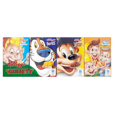 Kellogg's Variety Pack Breakfast Cereal 12 x 196g