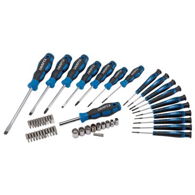 Draper 20721 Screwdriver Socket And Bit Set (49 Piece) each 1