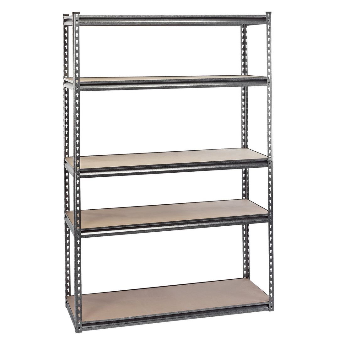 Draper Expert 52958 Heavy-Duty Steel Shelving Unit 5 Shelves L1220 X W610 X H1830Mm each 1 - Image 1
