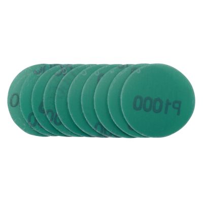 Draper 01109 Wet And Dry Sanding Discs With Hook And Loop 50Mm 1000 Grit (Pack Of 10) each 1