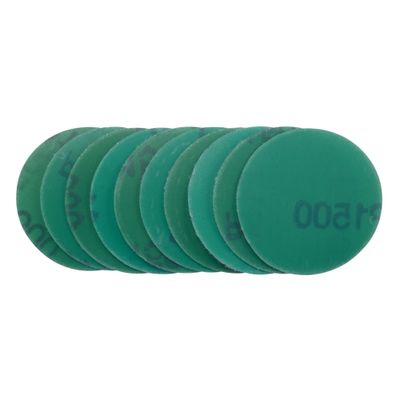 Draper 02012 Wet And Dry Sanding Discs With Hook And Loop 50Mm 1500 Grit (Pack Of 10) each 1
