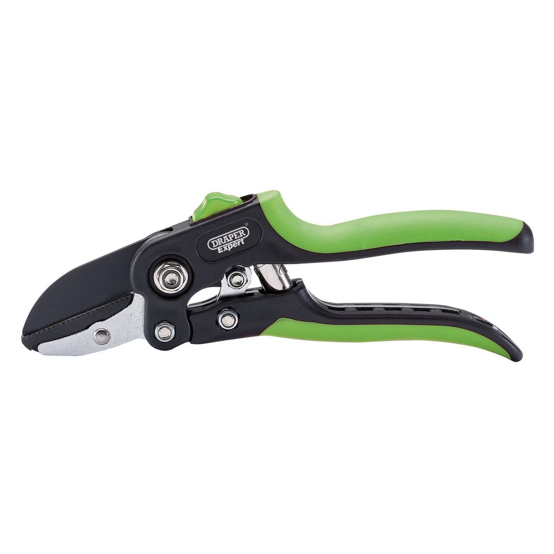 Draper Expert 94983 Anvil Pattern Secateurs 200Mm each 1 - Image 1