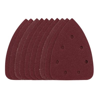 Draper 08617 Detail Sanding Sheets With Hook And Loop 140Mm 80 Grit Ssd6 (Pack Of 10) each 1