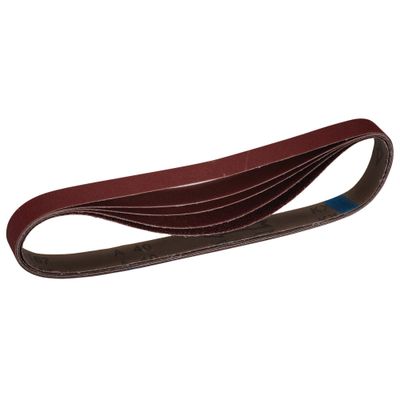Draper 08702 Cloth Sanding Belt 25 X 762Mm Assorted Grit (Pack Of 5) each 1