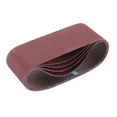 Draper 09237 Cloth Sanding Belt 75 X 457Mm Assorted Grit (Pack Of 5) per set 1