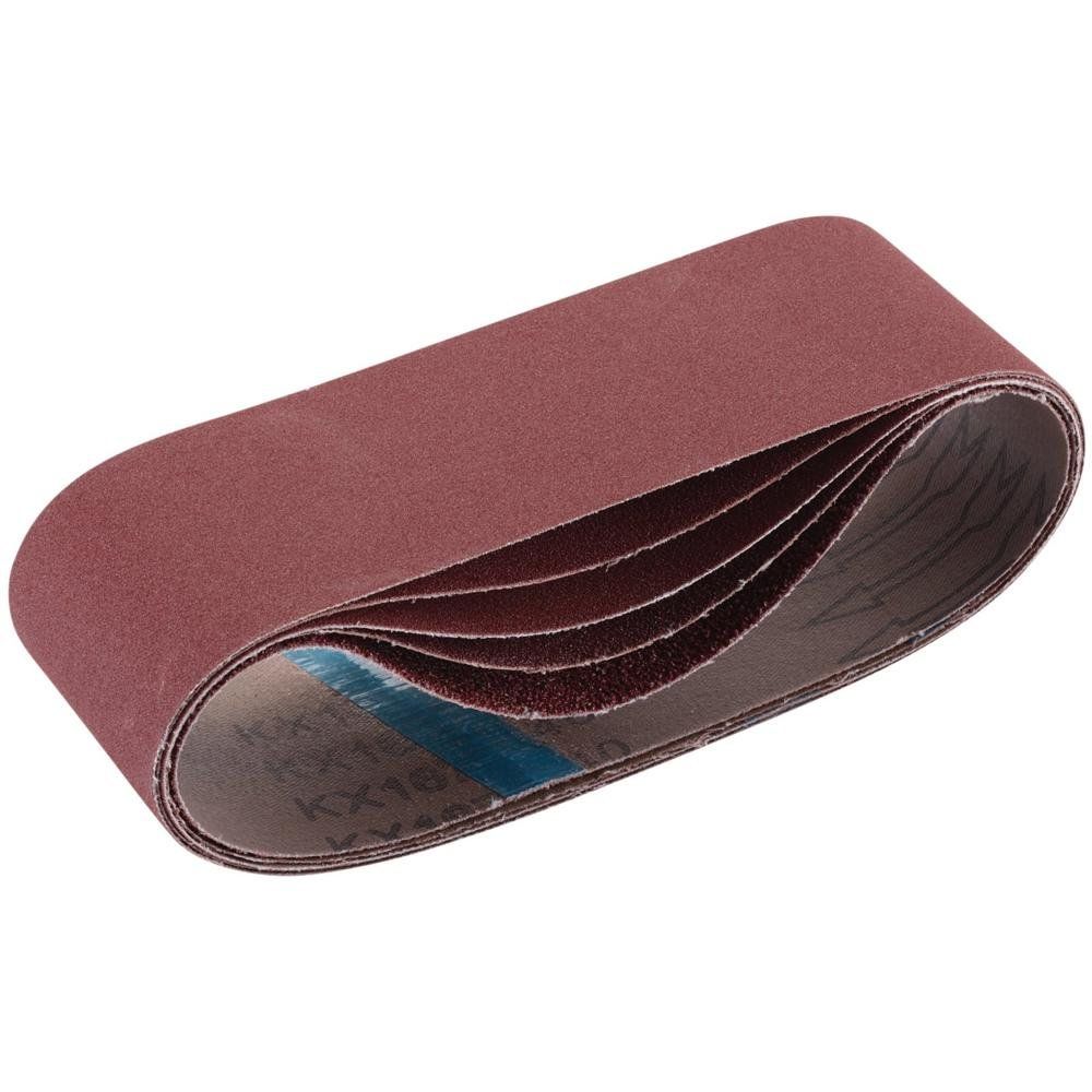 Draper 09246 Cloth Sanding Belt 75 X 533Mm Assorted Grit (Pack Of 5) each 1 - Image 1