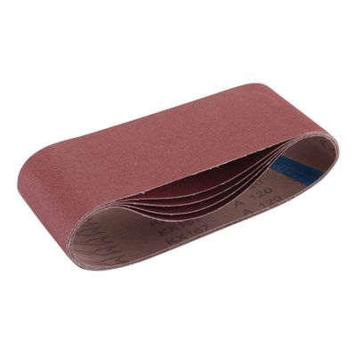Draper 09256 Cloth Sanding Belt 100 X 610Mm 120 Grit (Pack Of 5) each 1