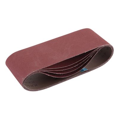Draper 09258 Cloth Sanding Belt 100 X 610Mm Assorted Grit (Pack Of 5) each 1