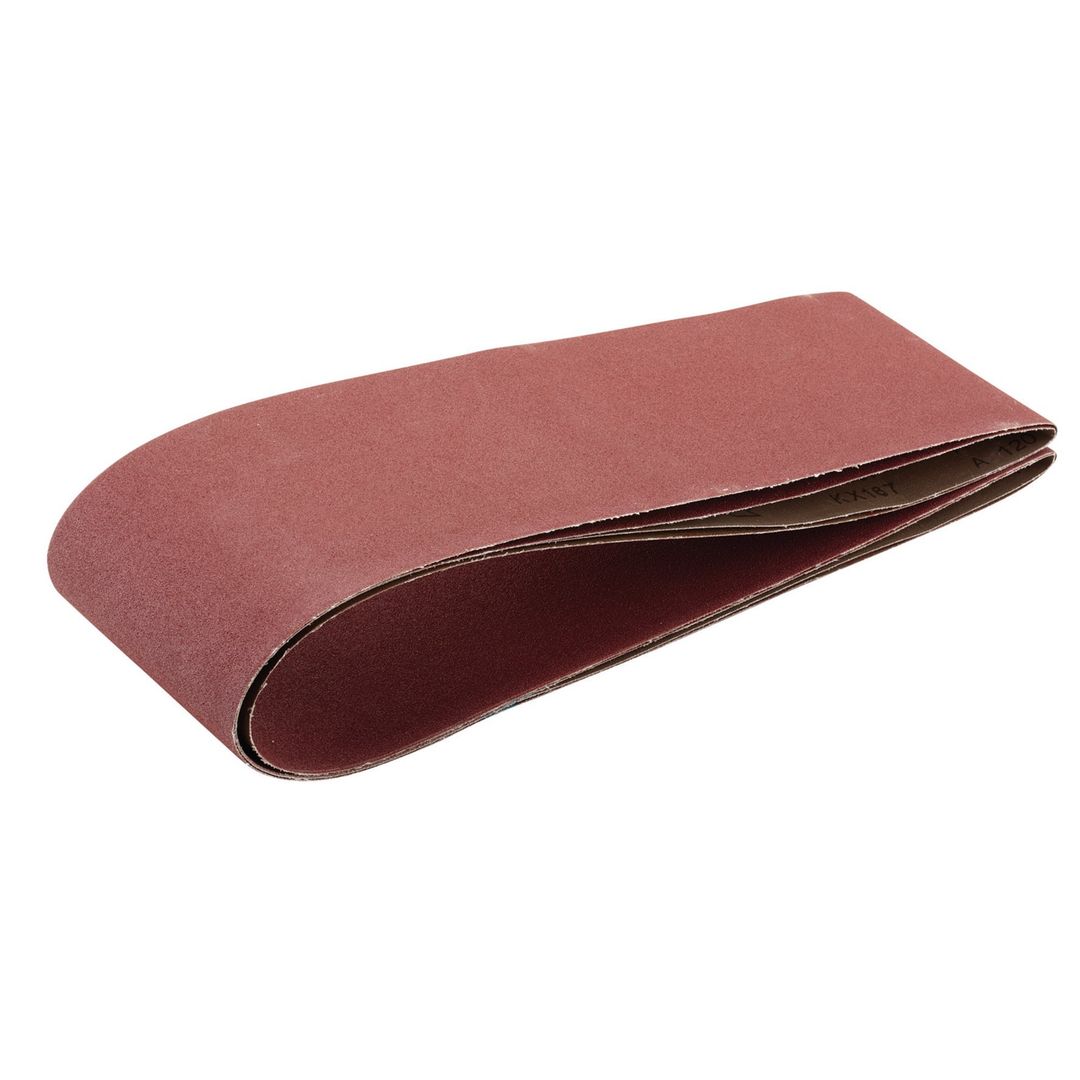 Draper 09417 Cloth Sanding Belt 152 X 2010Mm 120 Grit (Pack Of 2) each 2 - Image 1