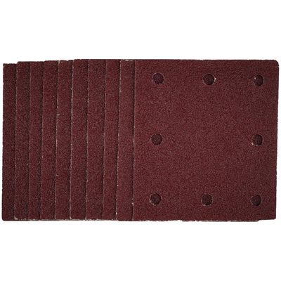 Draper 52388 1/4 Sanding Sheets With Hook And Loop 115 X 105Mm 40 Grit (Pack Of 10) each 1
