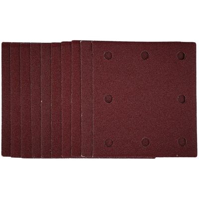 Draper 52390 1/4 Sanding Sheets With Hook And Loop 115 X 105Mm 80 Grit (Pack Of 10) each 1