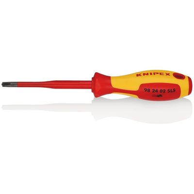Knipex Knipex 98 24 02 SLS VDE Insulated Plus/Minus Screwdriver, PH/S2 x 100mm