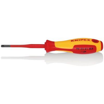 Knipex Knipex 98 25 01 SLS VDE Insulated Plus/Minus Pozidriv® Screwdriver PZ/S1 x 80mm