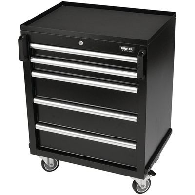 Bunker 29792 ® Modular Mobile Cabinet 5 Drawer 646Mm each 1