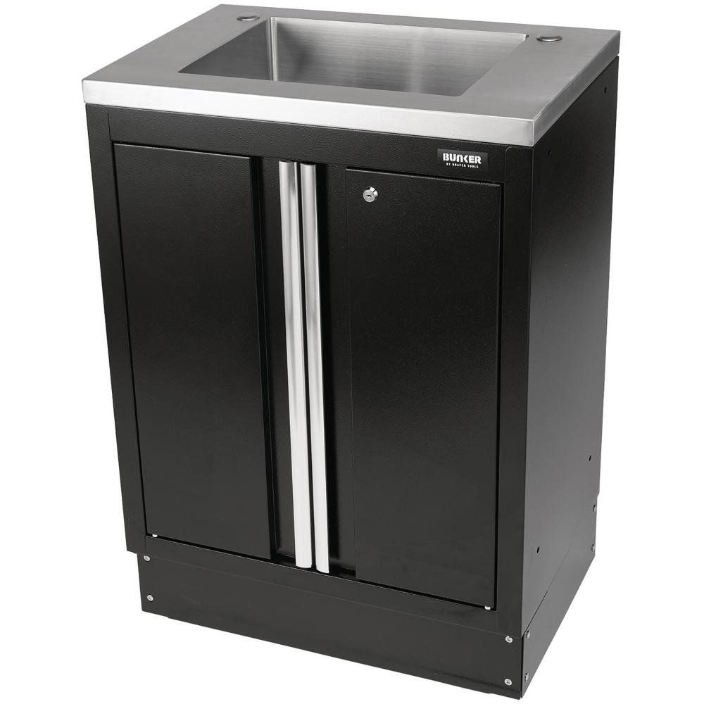 Bunker 31034 ® Modular Floor Cabinet With Sink 2 Door 680Mm each 1 - Image 1
