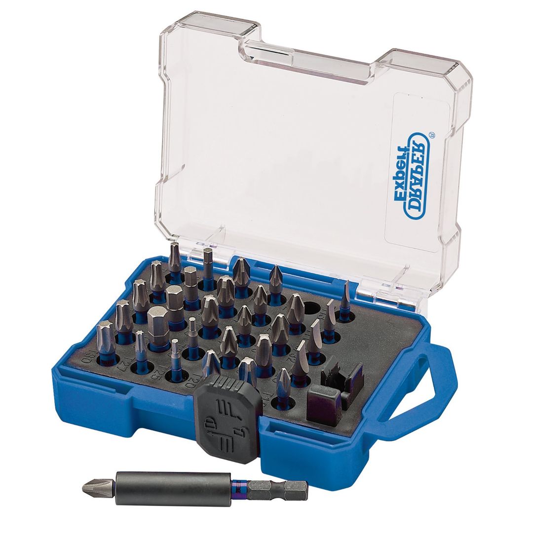 Draper Expert 04772 Impact Screwdriver Bit Set (31 Piece) per set 1 - Image 1
