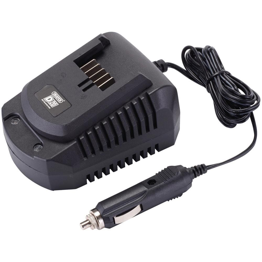 Draper 02255 D20 12V Li-Ion In-Car Battery Charger each 1 - Image 1