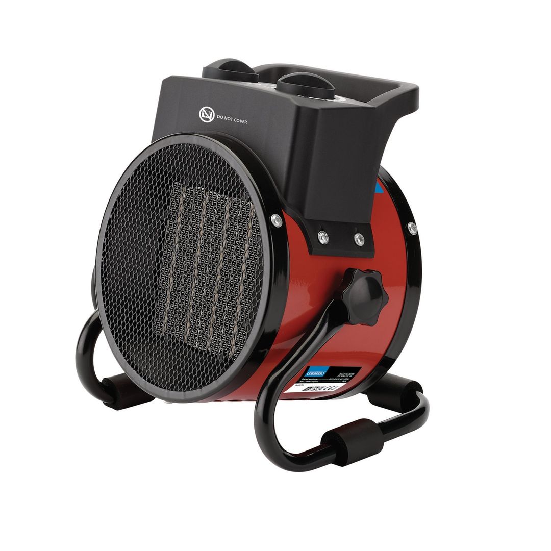 Draper 06729 230V Ptc Electric Space Heater 2Kw 6800 Btu each 1 - Image 1