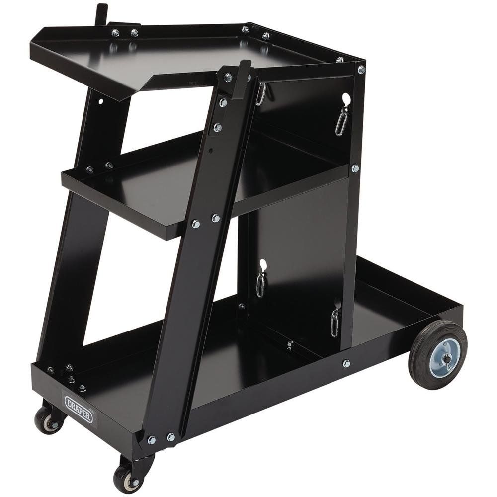Draper 08005 3-Tier Welding Trolley 50Kg each 1 - Image 1