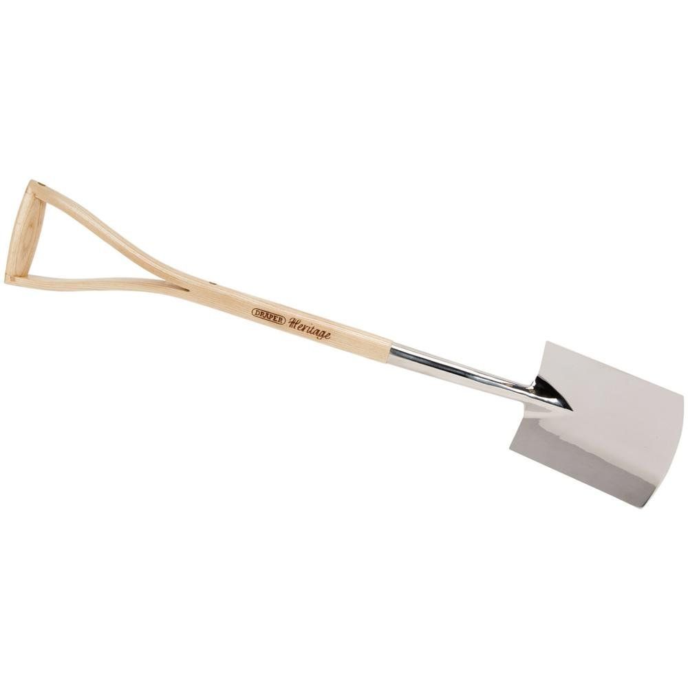 Draper 08971 Heritage Junior Stainless Steel Digging Spade each 1 - Image 1