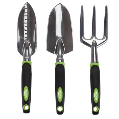Draper Expert 08992 Aluminium Hand Fork And Trowel Set (3 Piece) each 1