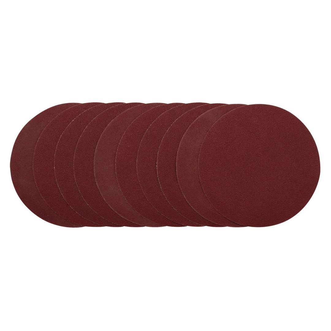 Draper 10232 Sanding Discs 200Mm 80 Grit (Pack Of 10) each 10 - Image 1