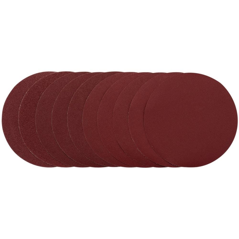 Draper Sanding Discs, 200mm, Assorted Grit (Pack of 10) - Image 1