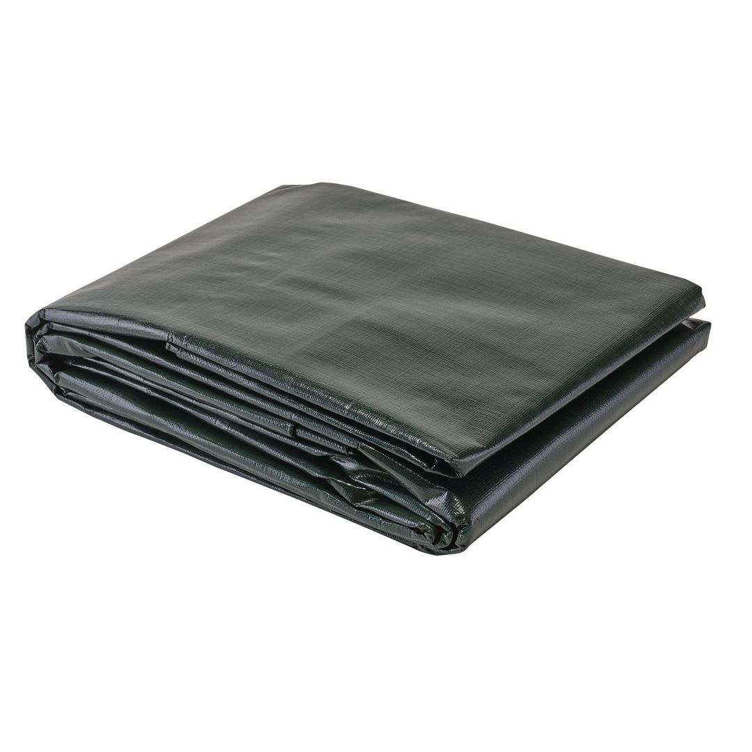 Draper 13488 Heavy-Duty Polyethylene Tarpaulin 4 X 6M Green each 1 - Image 1