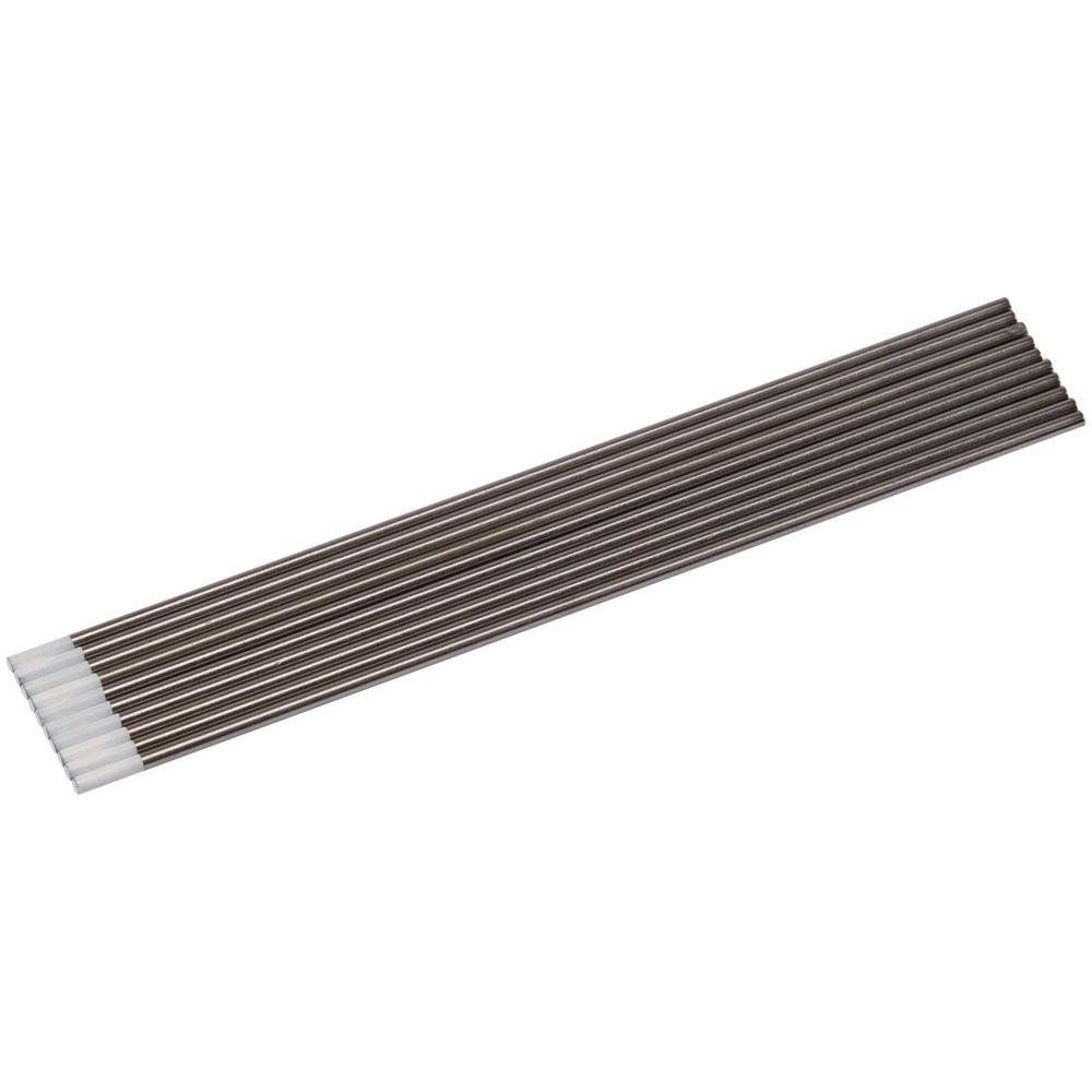 Draper Zirconiated Tungsten Electrodes, 2.4 x 150mm (Pack of 10) - Image 1