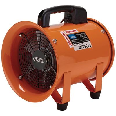 Draper 19406 230V Air Mover Ventilator 8in/200Mm 180W 1